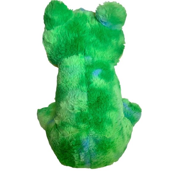 Dan Dee Collectors Choice Frog Plush 13” Green Blue Stuffed Animal Toy - Picture 6 of 10